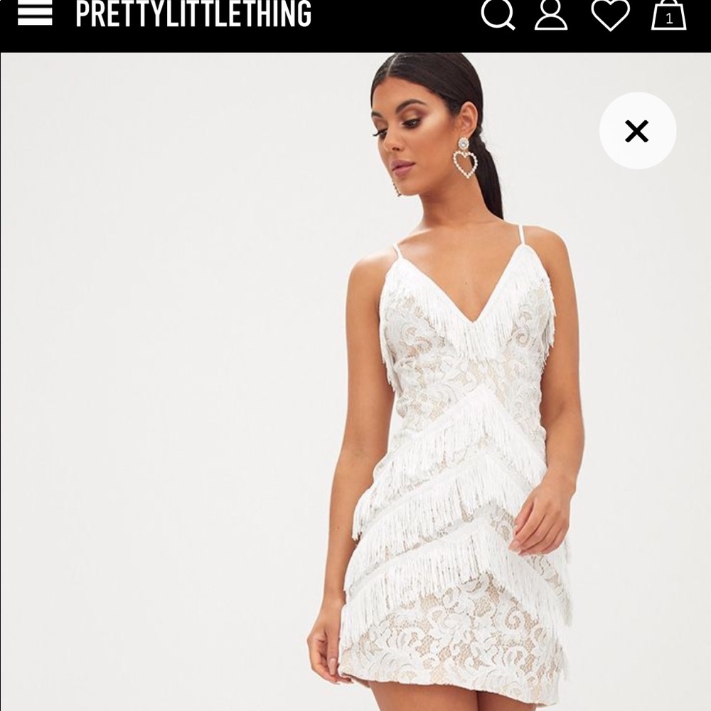 Pretty little things white dress!!